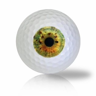 Green Rust Eye Ball Golf Balls