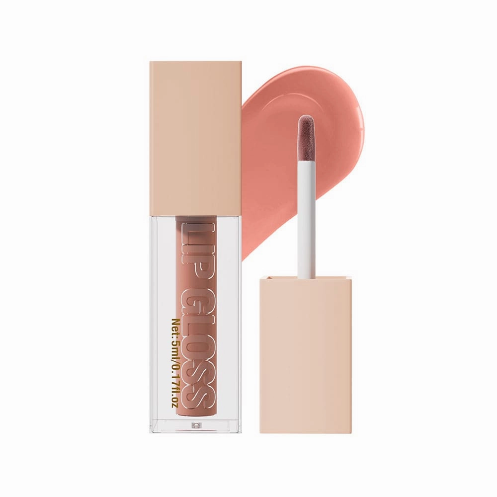 Hello Kiss Moisturising & Plump Lip Gloss 008 Stone