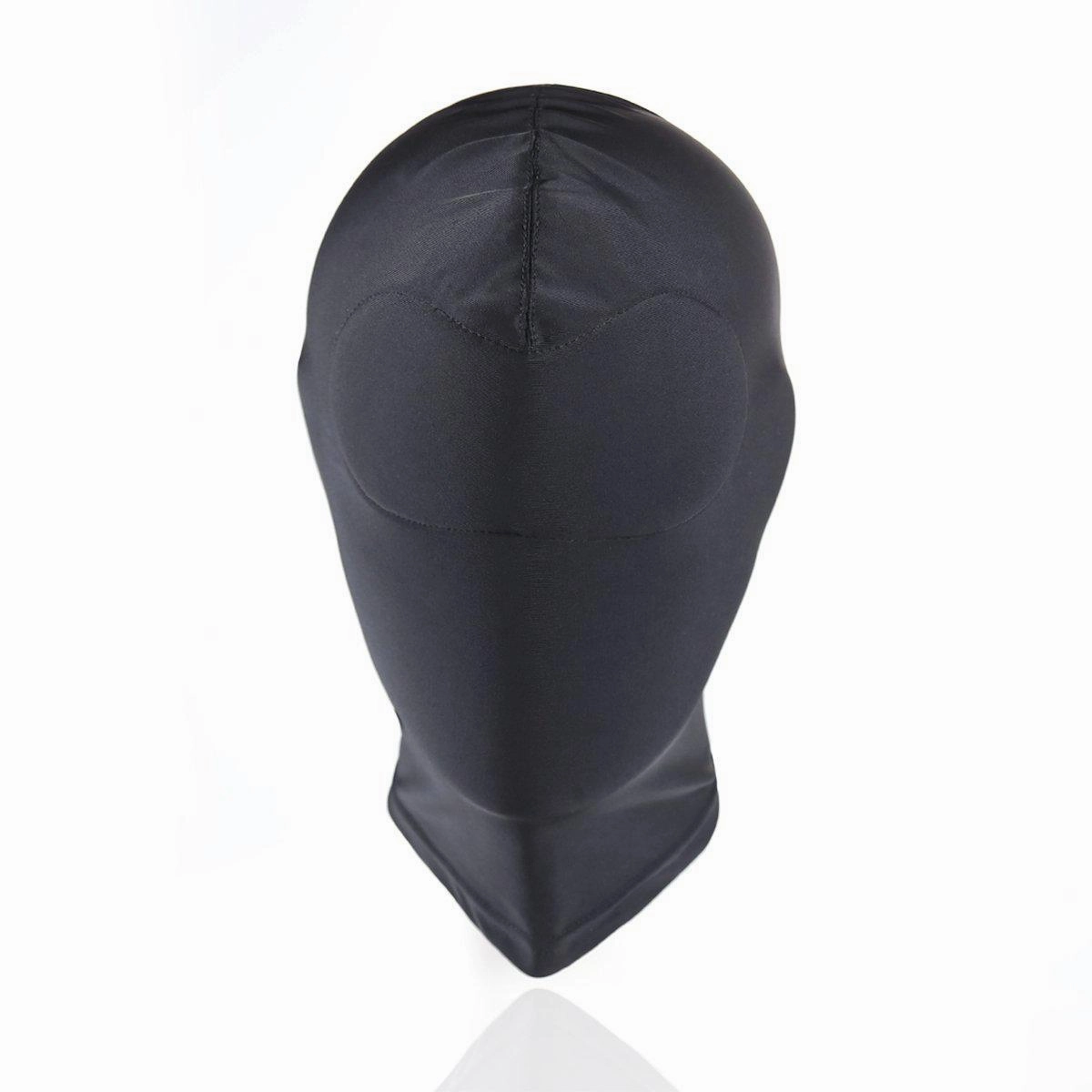 Hood Mask - Spandex Deprivation Gimp Mask with Padded Eyes