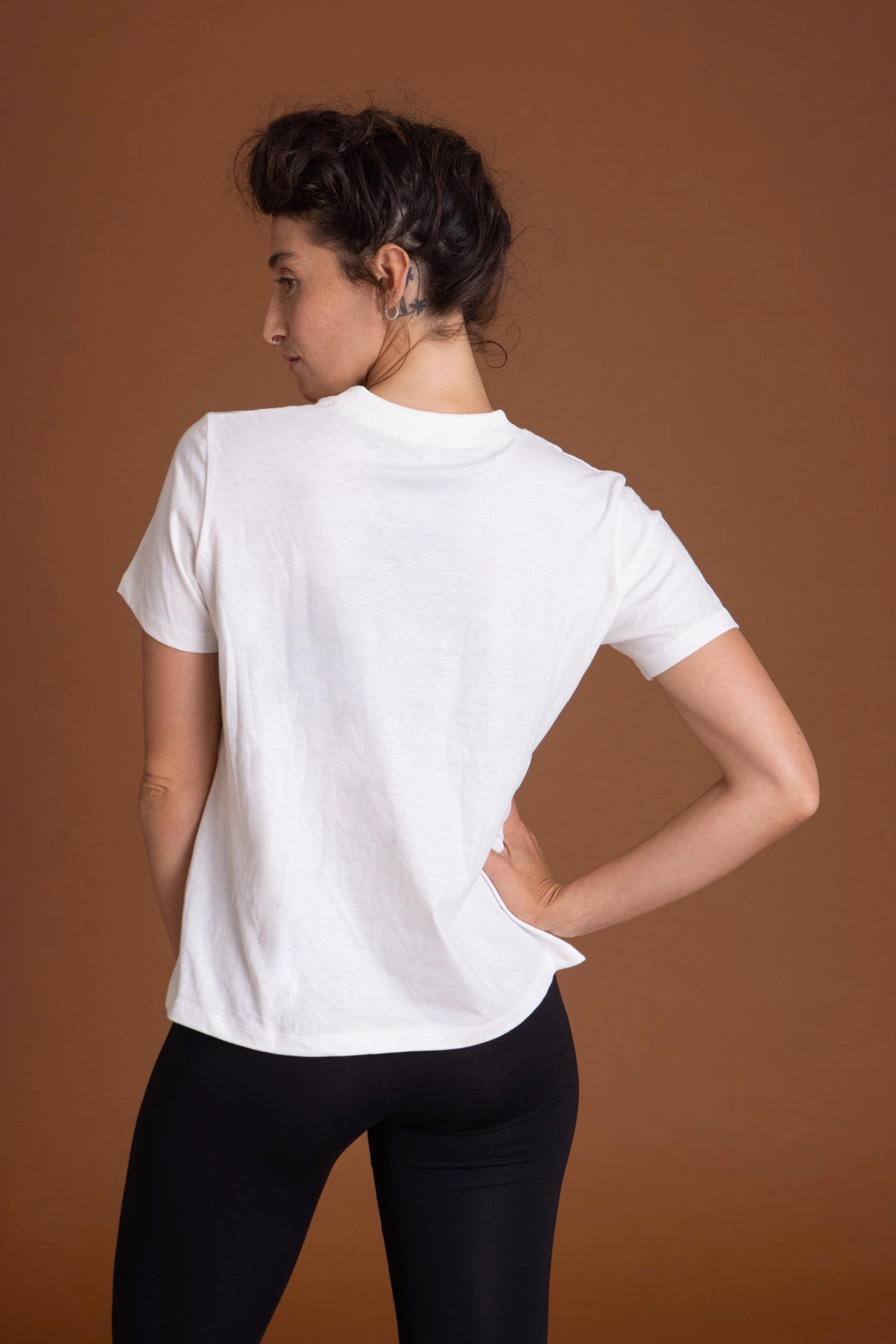 I'mPerfect 100% Cotton Crew Neck T-Shirt 35%off