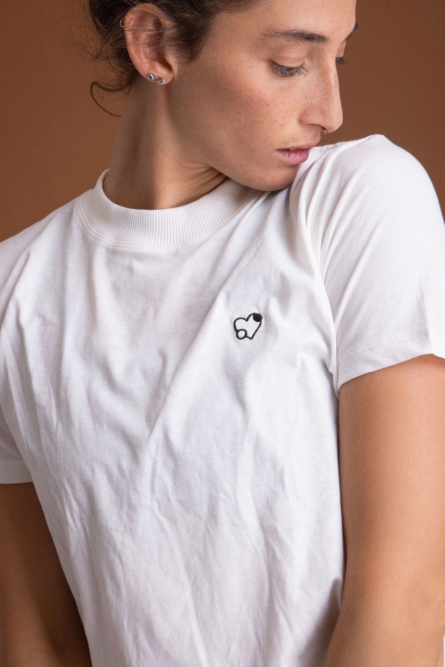 I'mPerfect 100% Cotton Crew Neck T-Shirt 35%off
