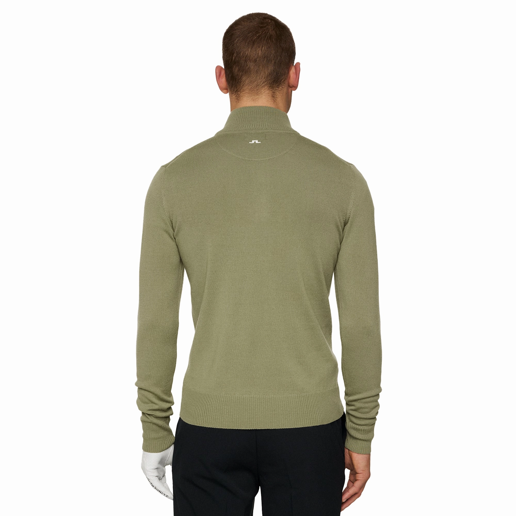 J.Lindeberg Golf Kian Knitted Zip Neck Sweater SS25