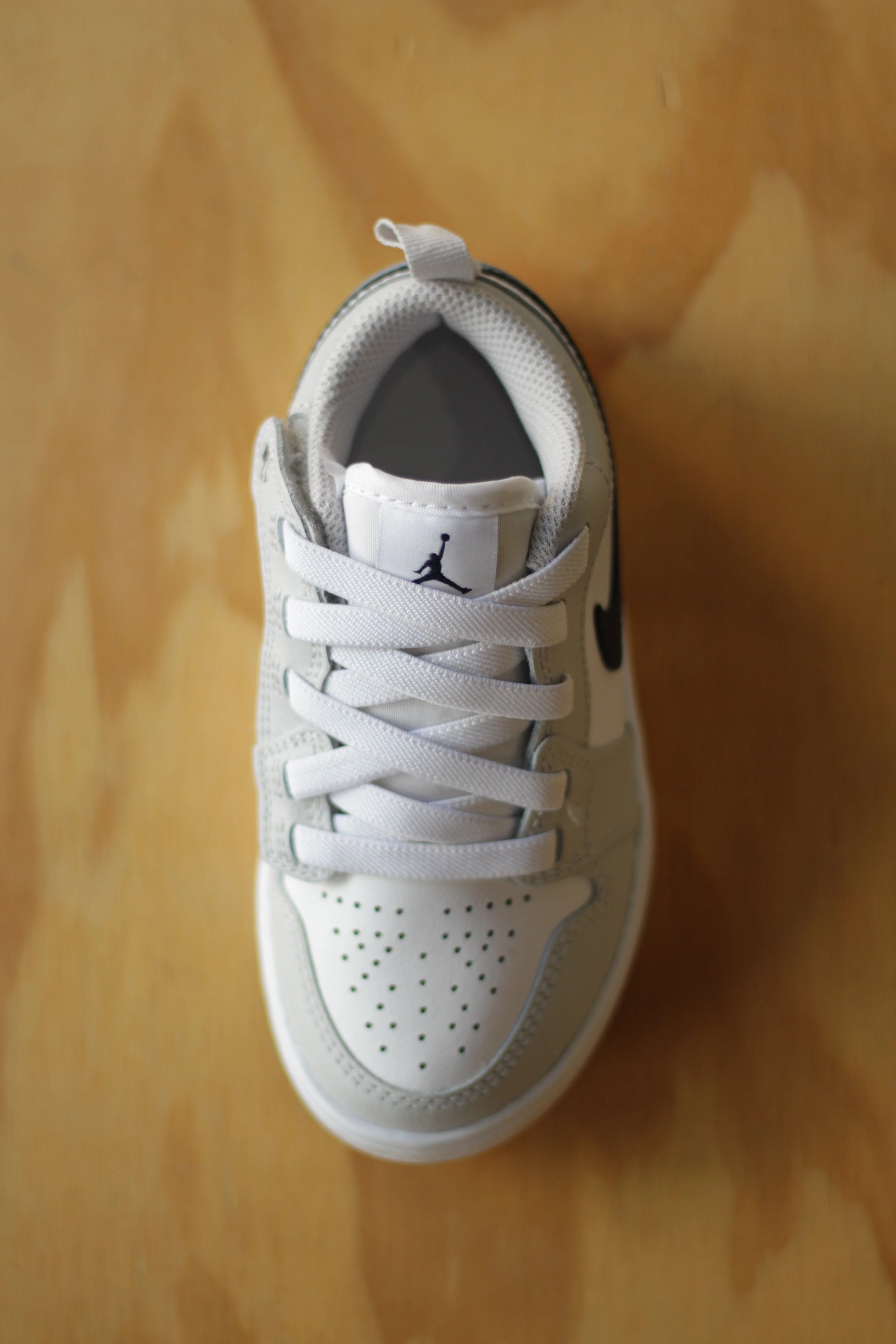 JORDAN 1 LOW ALT (PS) WHITE/MIDNIGHT NAVY-NEUTRAL GREY