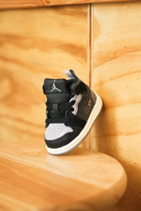 JORDAN 1 MID SE CRAFT (TD) BLACK