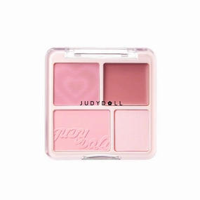 Judydoll 2 in 1 Blush Highlight Palette