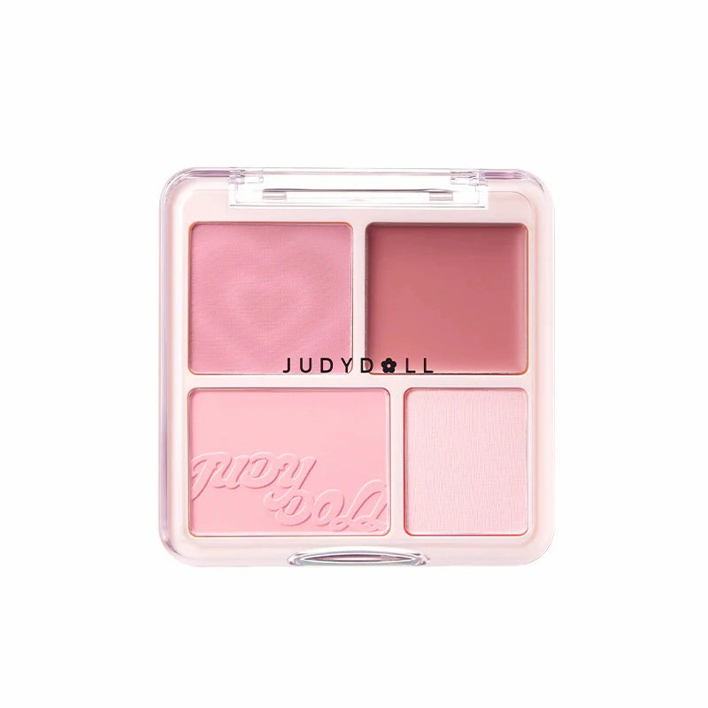 Judydoll 2 in 1 Blush Highlight Palette