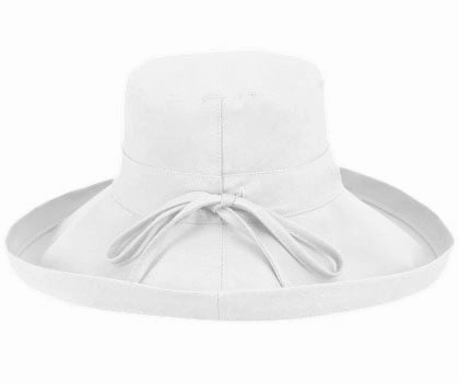 Kooringal Cotton Wide Brim Noosa - White