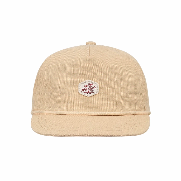 Kooringal Mens 5 Panel Cap Bramston - Natural