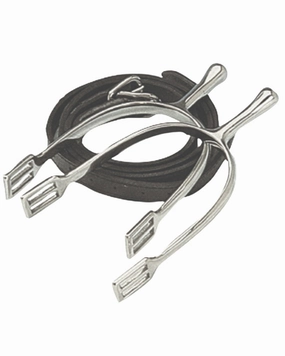 Korsteel Womens Long Neck Dressage Spurs With Straps
