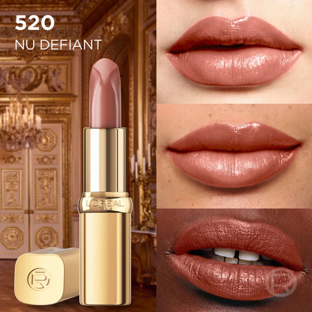L'Oreal Color Rich Nude Intense Lipstick 520 Nu Defiant
