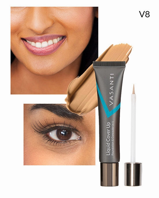 Liquid Cover Up Foundation and Concealer in 1