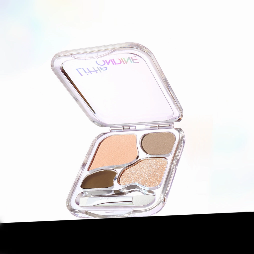 Little Ondine Four Colors Lying Silkworm Eyeshadow Palette 4.5g