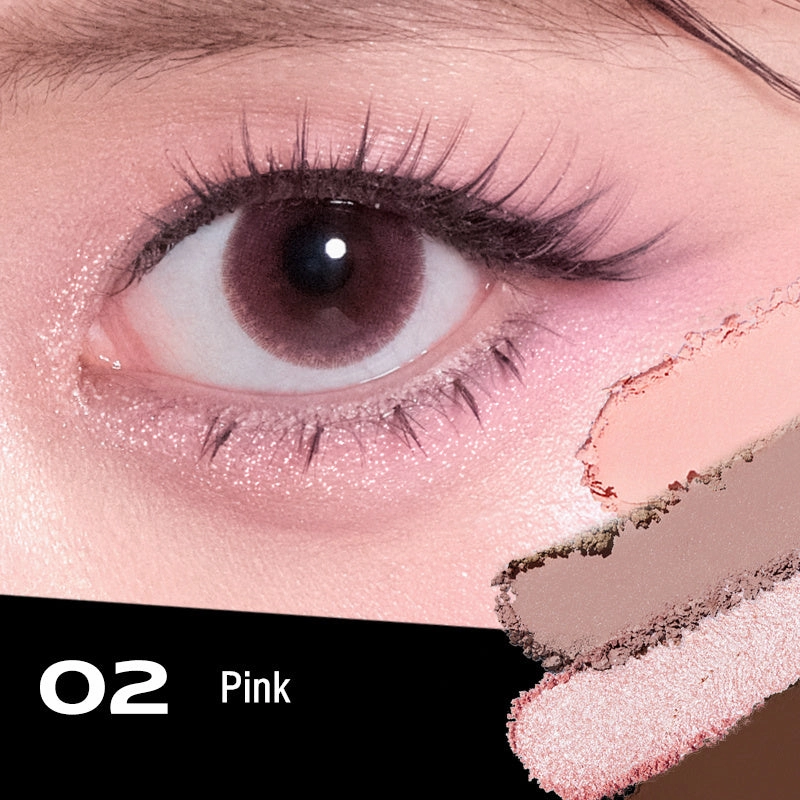 Little Ondine Four Colors Lying Silkworm Eyeshadow Palette 4.5g