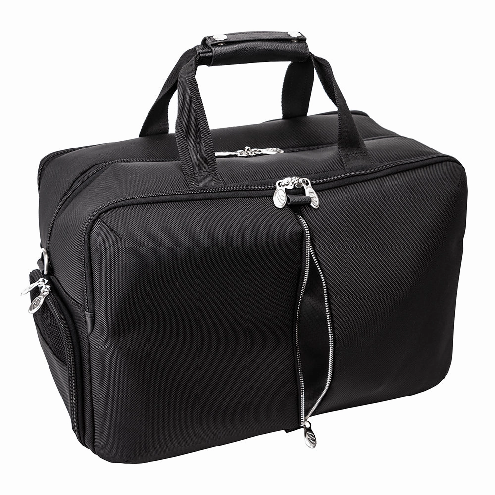 McKlein 22" Nylon Triple Compartment Travel Laptop Duffel