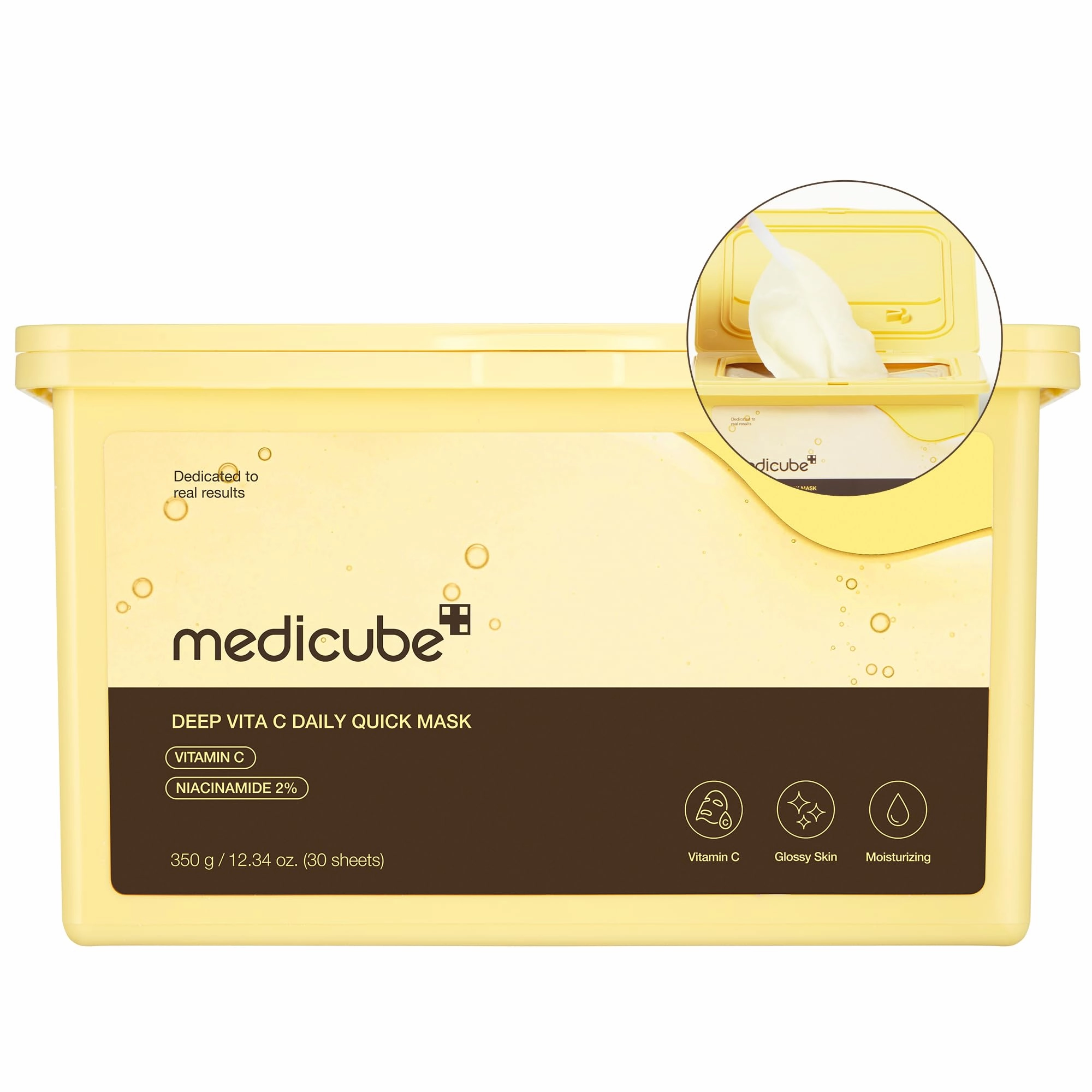 Medicube Deep Vita C Daily Quick Mask 30Pcs