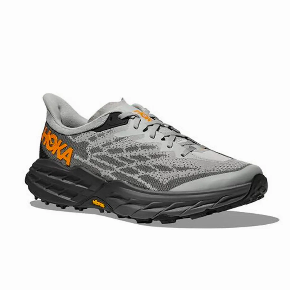 Mens HOKA Speedgoat 5 (Wide) - Harbor Mist / Black