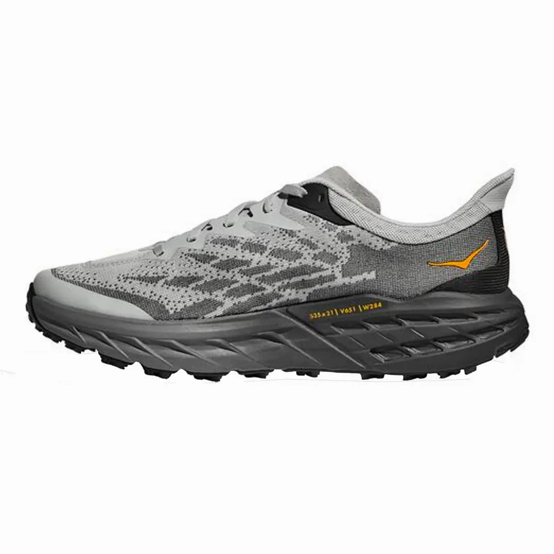 Mens HOKA Speedgoat 5 (Wide) - Harbor Mist / Black
