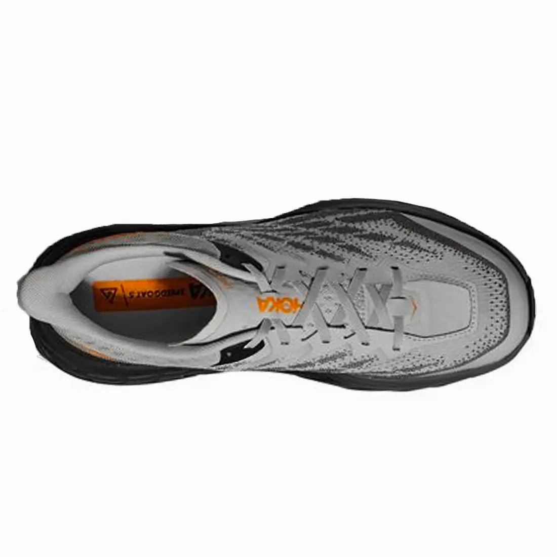 Mens HOKA Speedgoat 5 (Wide) - Harbor Mist / Black
