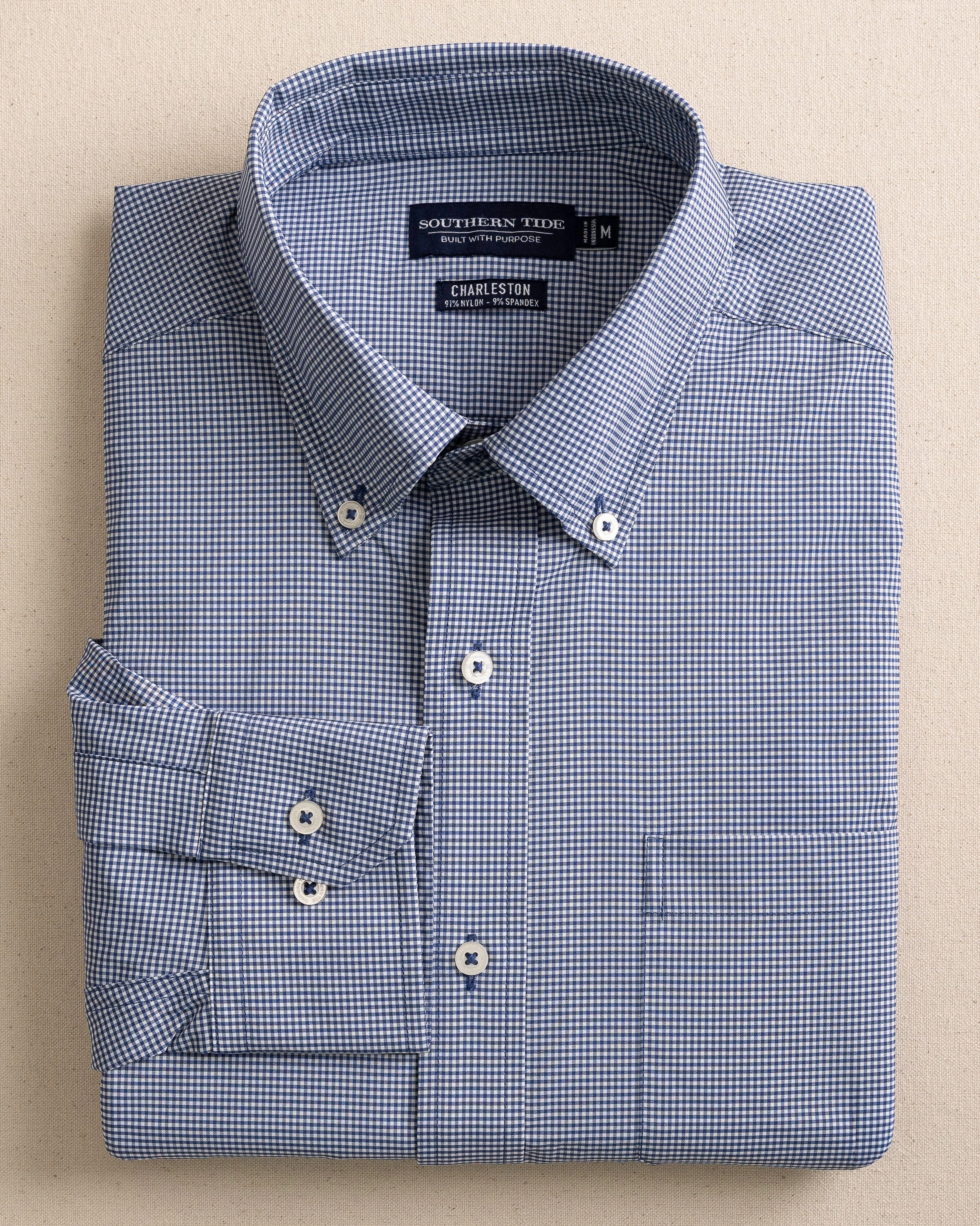 Micro Gingham brrr°® Intercoastal Sport Shirt