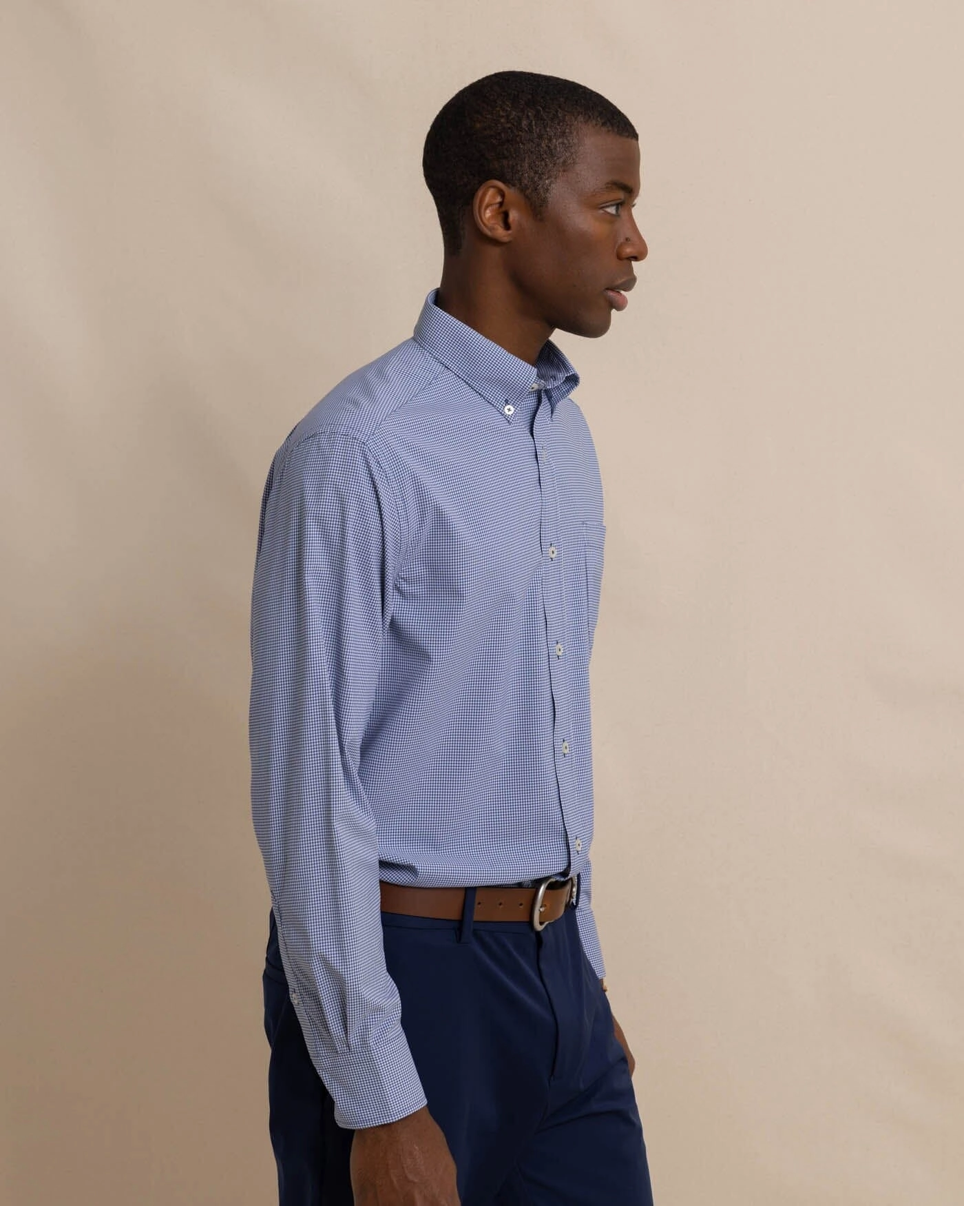 Micro Gingham brrr°® Intercoastal Sport Shirt