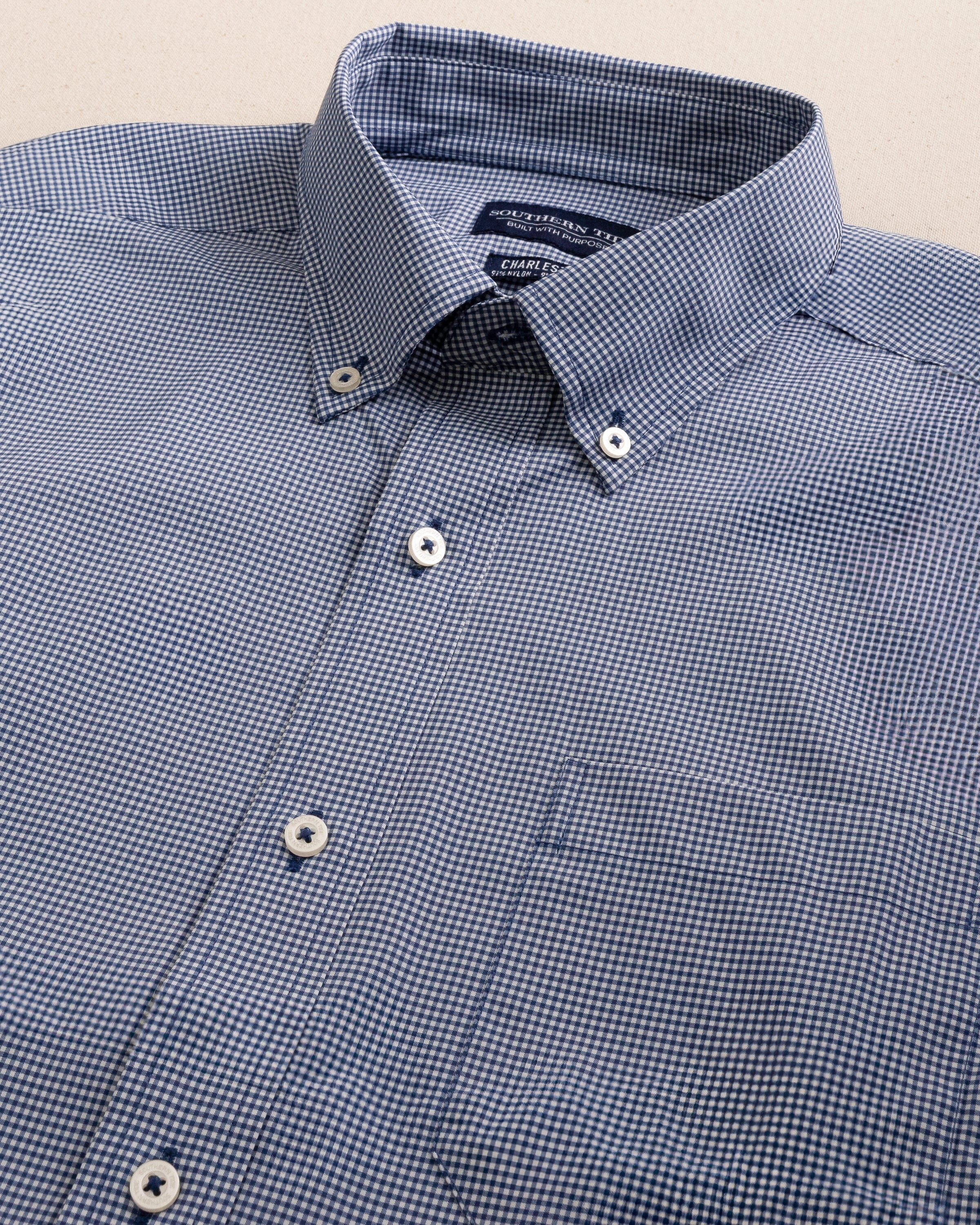 Micro Gingham brrr°® Intercoastal Sport Shirt