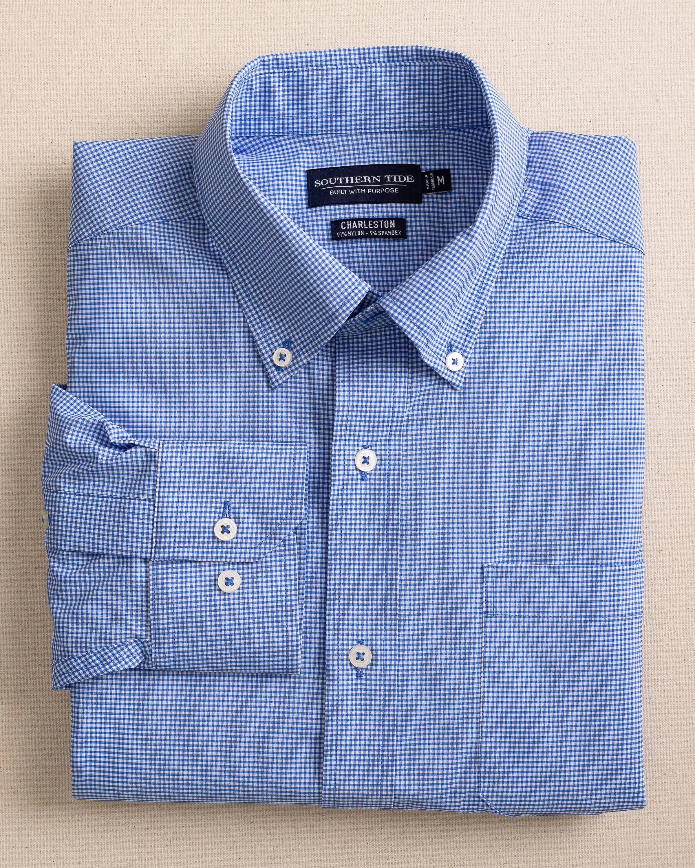 Micro Gingham brrr°® Intercoastal Sport Shirt