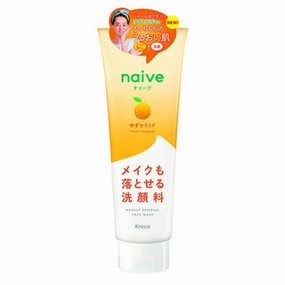 Naive Makeup Removal Face Wash (Yuzu Ceramide) 200g