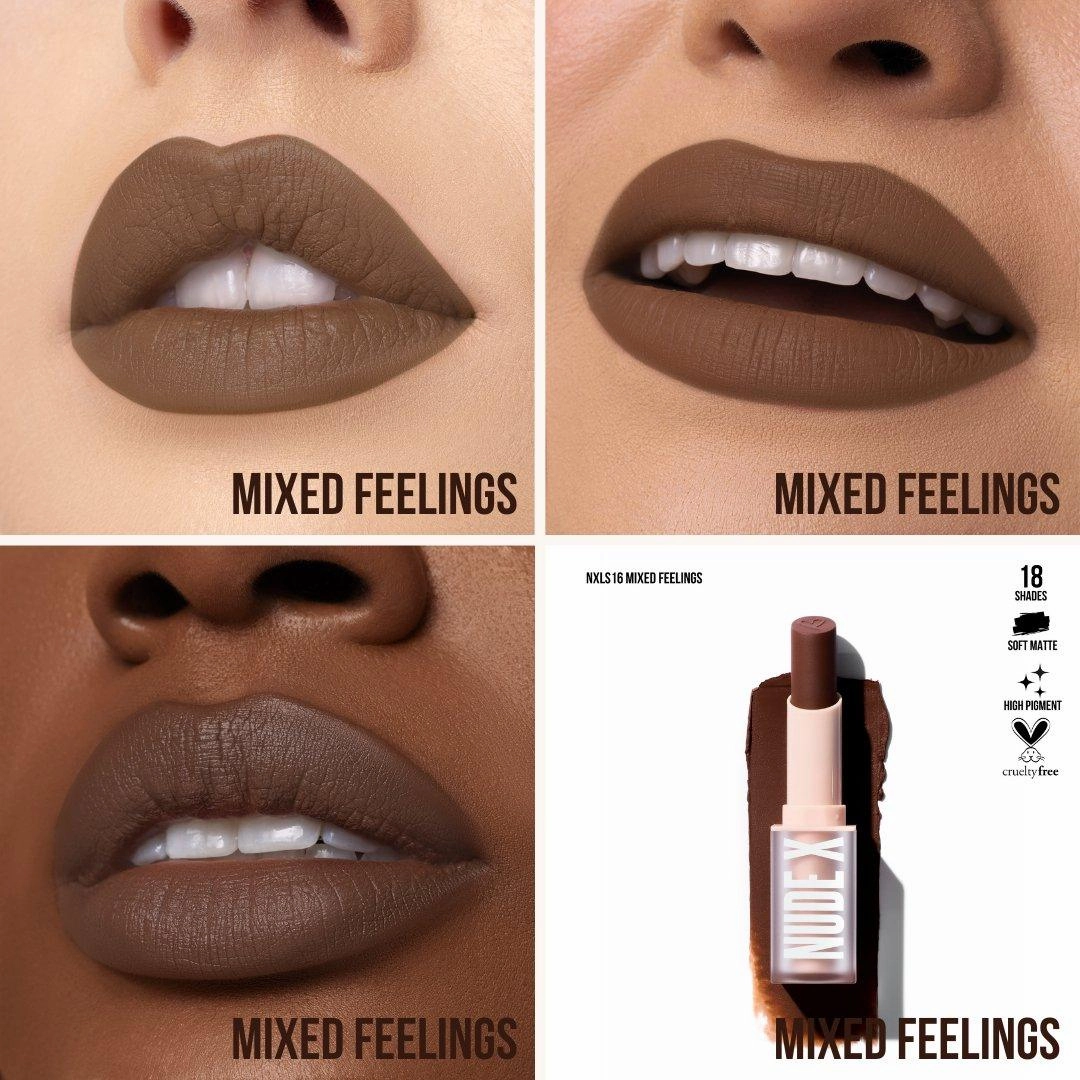 Nude X Soft Matte Lipstick