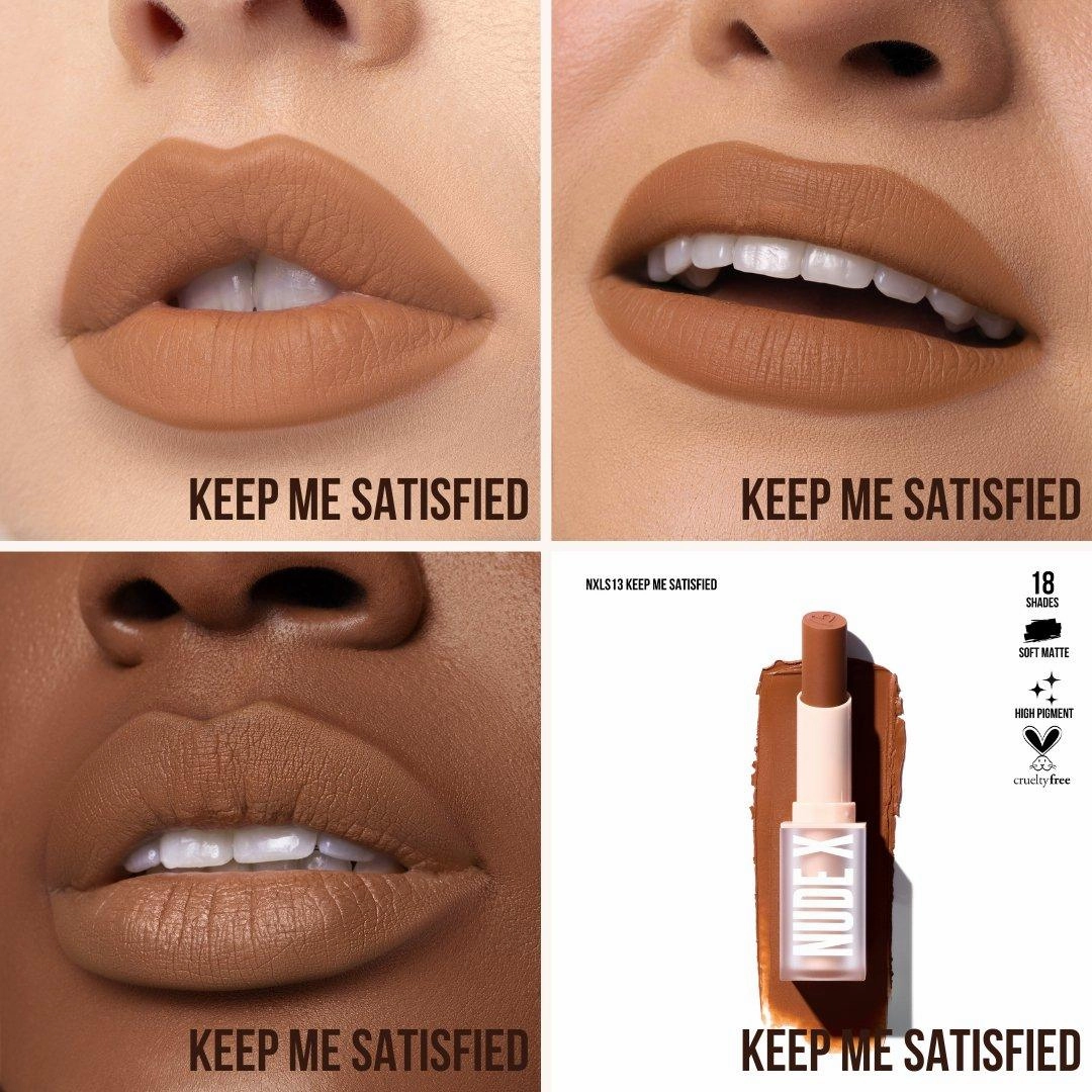 Nude X Soft Matte Lipstick
