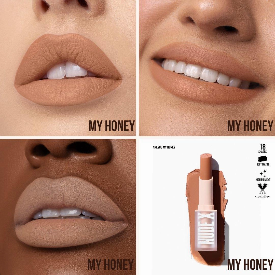 Nude X Soft Matte Lipstick