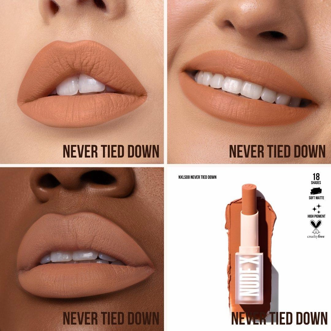 Nude X Soft Matte Lipstick