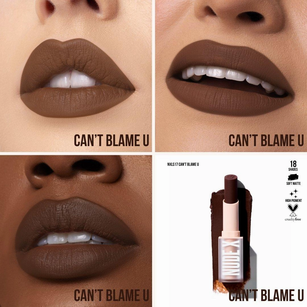 Nude X Soft Matte Lipstick