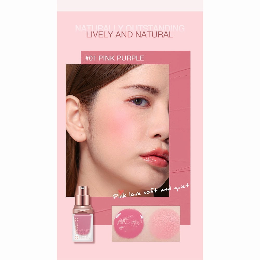 O.TWO.O Liquid Blush 01