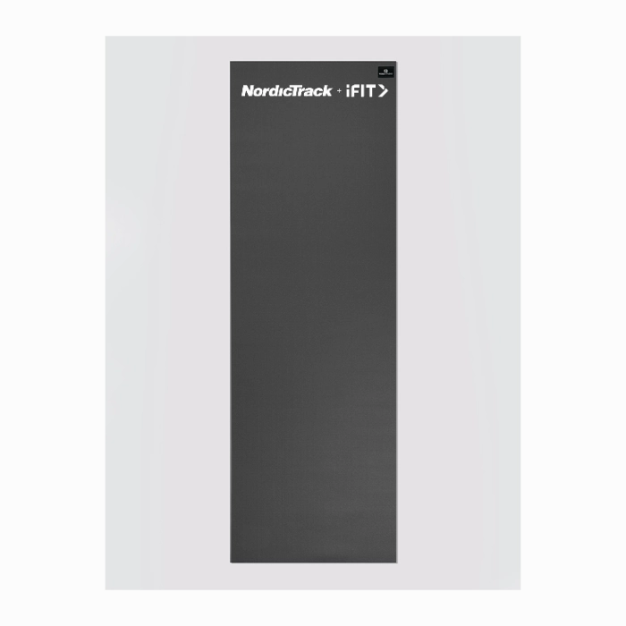 Personalised Yoga Mat 6mm With Custom Design - Graphite Grey