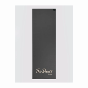 Personalised Yoga Mat 6mm With Custom Design - Graphite Grey