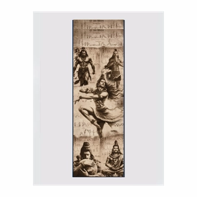 Personalised Yoga Mat 6mm With Custom Design - Navy Blue