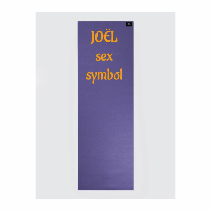 Personalised Yoga Mat 6mm With Custom Design - Purple