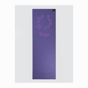 Personalised Yoga Mat 6mm With Custom Design - Purple