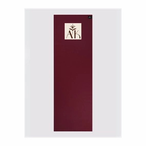 Personalised Yoga Mat 6mm With Custom Design - Raspberry