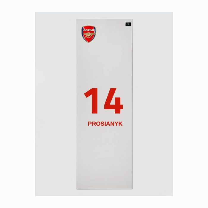 Personalised Yoga Mat 6mm With Custom Design - White