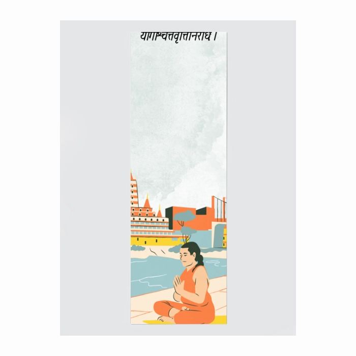 Personalised Yoga Mat 6mm With Custom Design - White