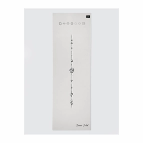 Personalised Yoga Mat 6mm With Custom Design - White