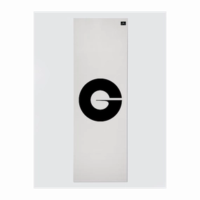 Personalised Yoga Mat 6mm With Custom Design - White