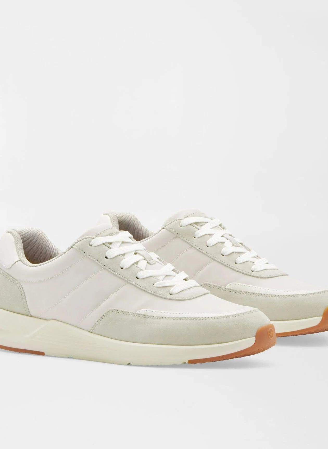Peter Millar Journeyman Sneaker - Light Pewter