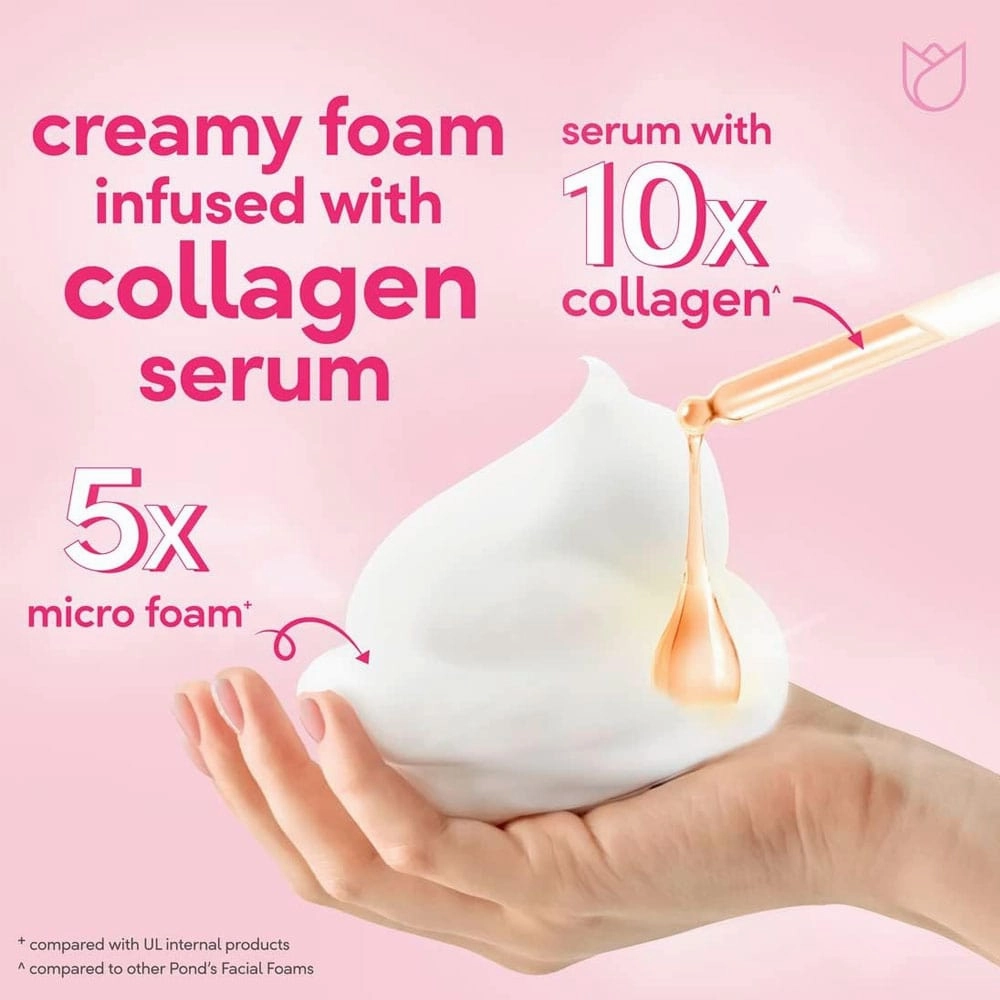 Ponds Bright Beauty Serum Whip Foam 100g
