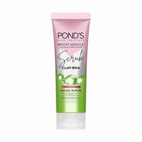 Ponds Facial Scrub Bright Miracle Ultimate Pore Clear 100g