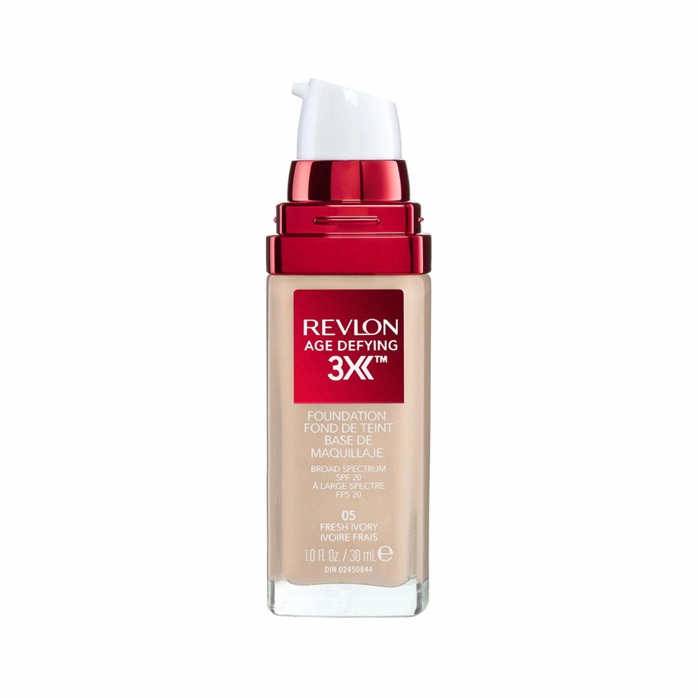 Revlon Age Defying Foundation SPF20 05 Fresh Ivory 30ml