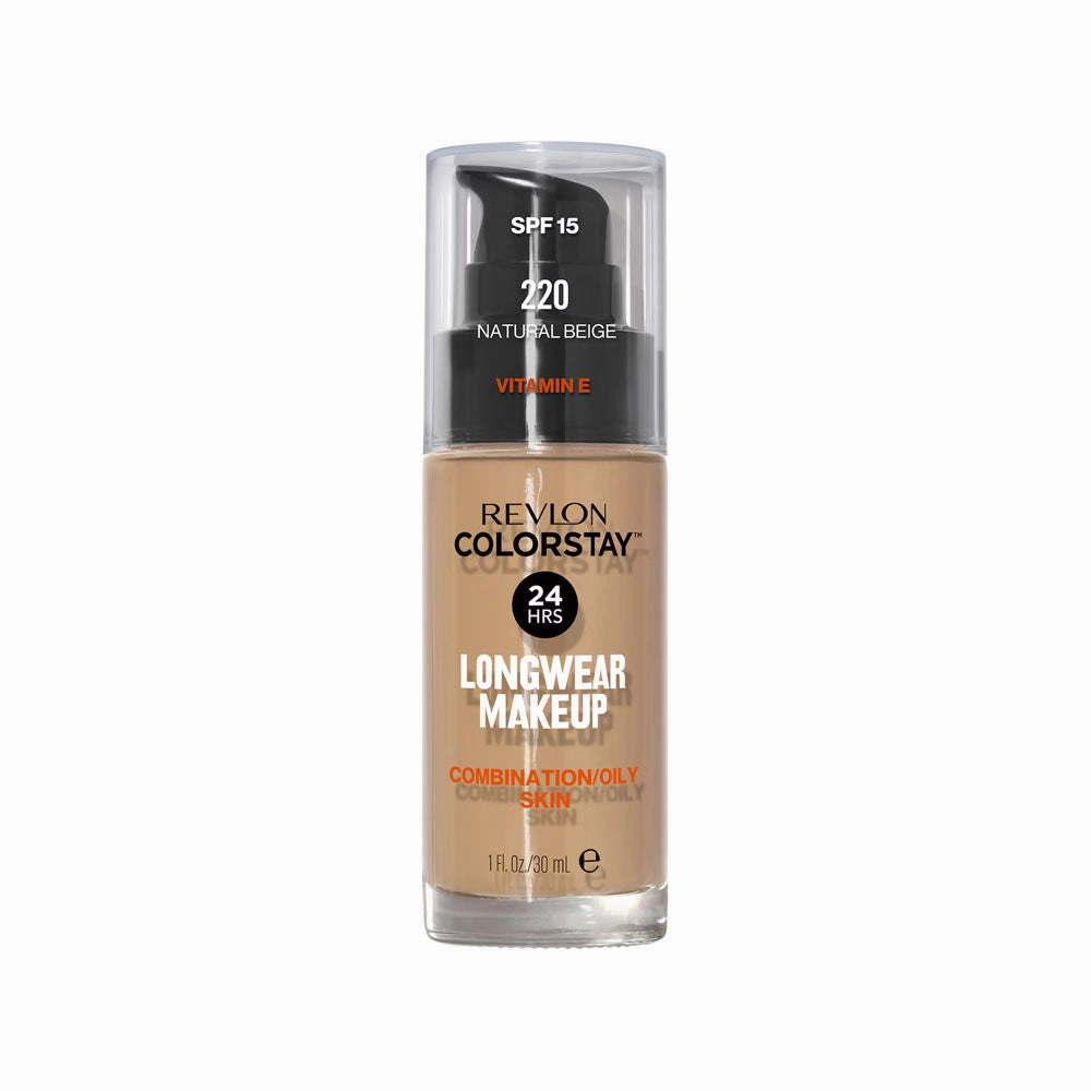 Revlon Colorstay Longwear makeup Combination/Oily Skin 220 Natural Beige Spf 15