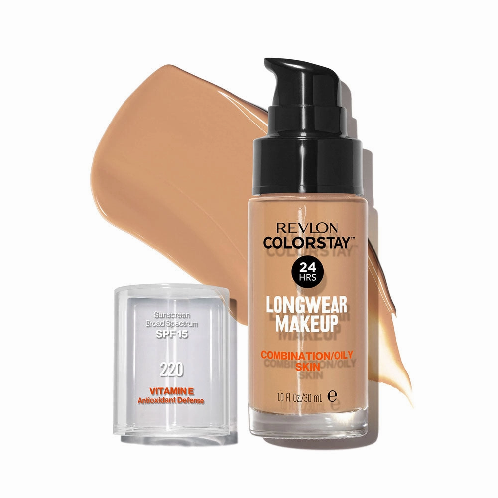 Revlon Colorstay Longwear makeup Combination/Oily Skin 220 Natural Beige Spf 15
