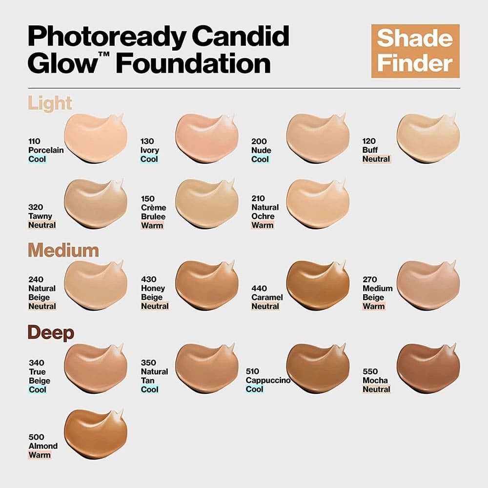 Revlon PhotoReady Candid Moisture Glow Foundation 270 Medium Beige 22ml